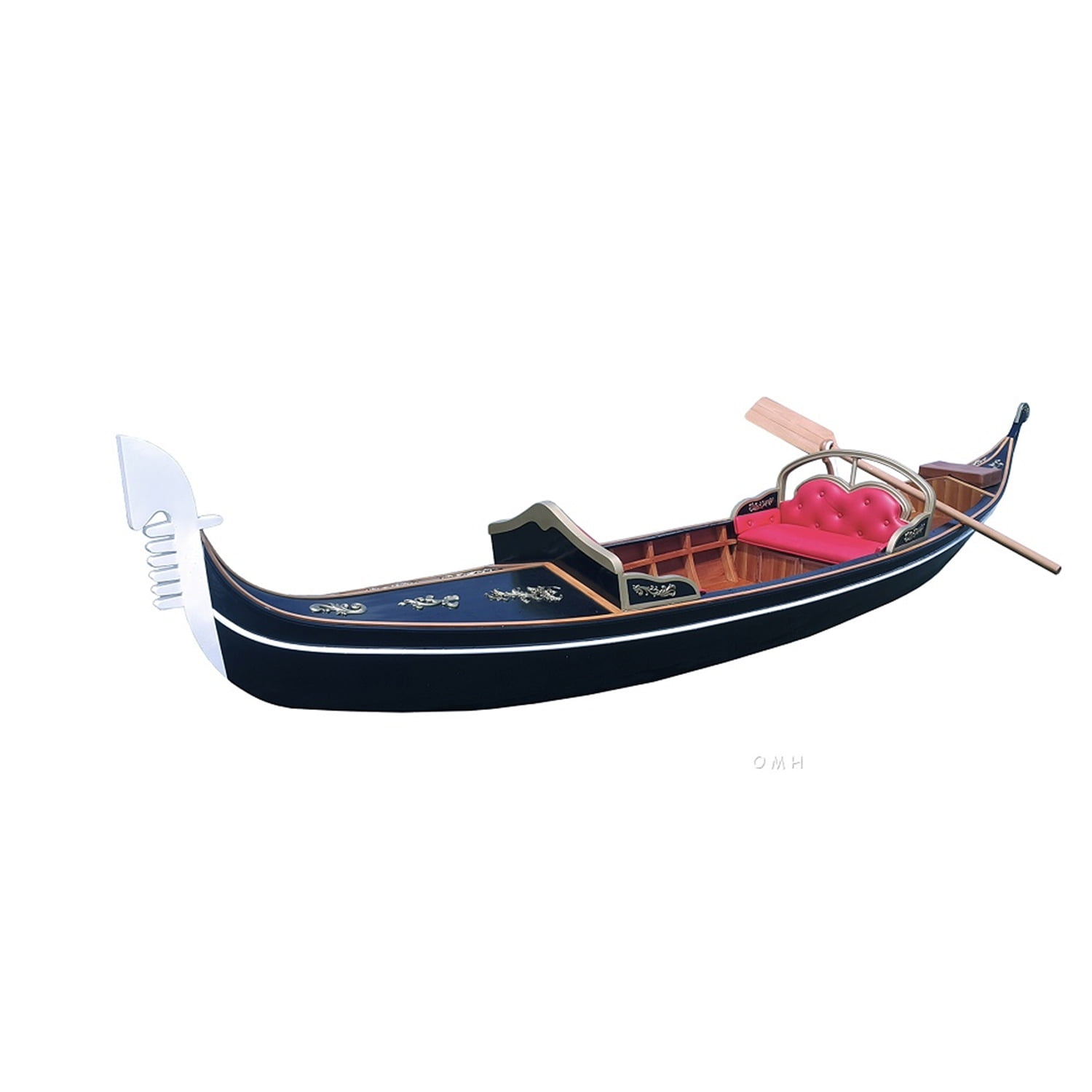 Old Modern Handicrafts K208 14 ft. Venetian Gondola Real Boat