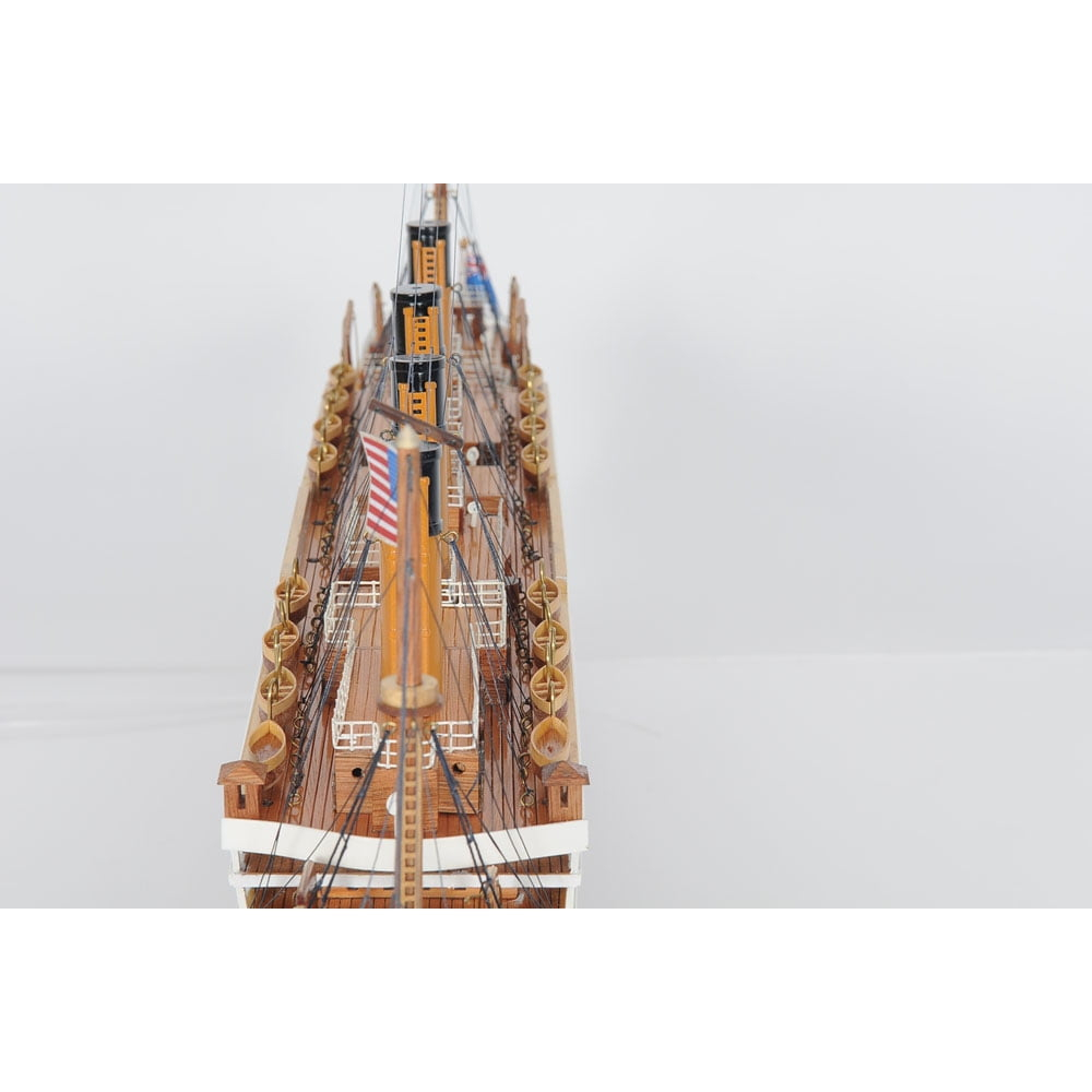 Old Modern Handicrafts Titanic With Lights