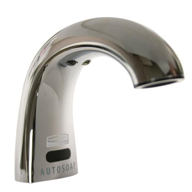 One Shot Soap Dispenser - Touch Free, 2.2 lbs, 9.75" x 13.75" x 2.88", Polished Chrome