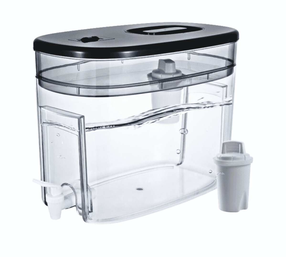 OnlyPure 40-Cup Water Filtration Pitcher, IAPMO Certified, 5X Lifetime, 99% Lead Reduction
