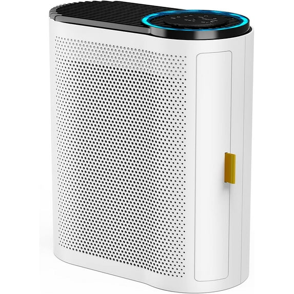 Open Box AROEVE Air Purifier with Air Quality Sensors H13 True HEPA Filter, MK04 - White