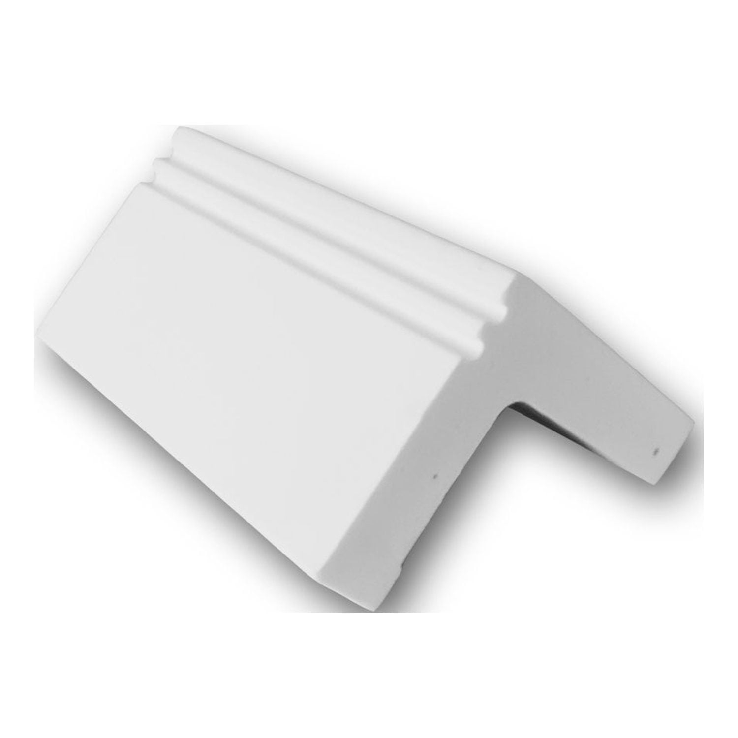 Orac Decor | High Density High Density Polyurethane Foam Crown Moulding For Indirect Lighting | Primed White | 4in Sample Piece
