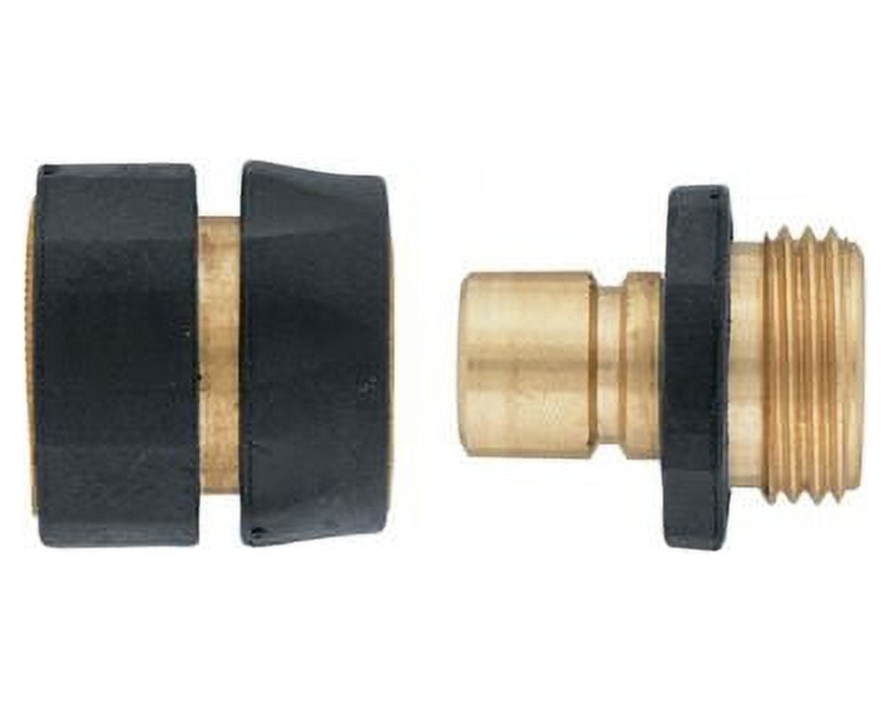 Orbit Quick Connect Brass Hose/Faucet Fitting Set