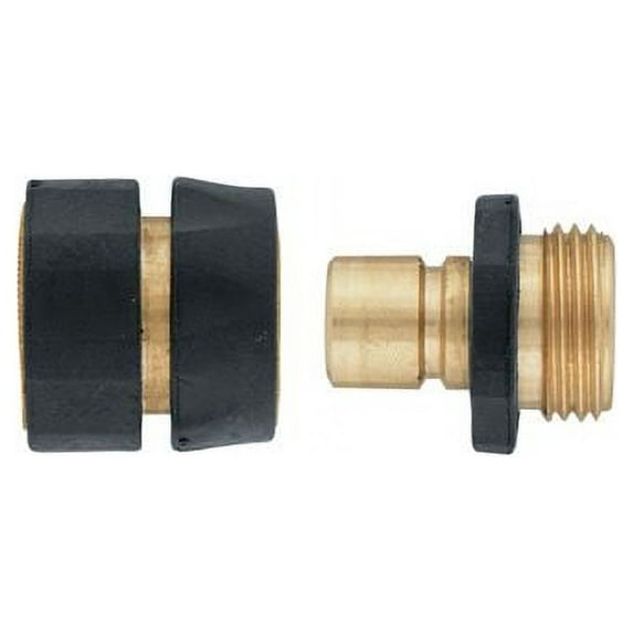Orbit Quick Connect Brass Hose/Faucet Fitting Set