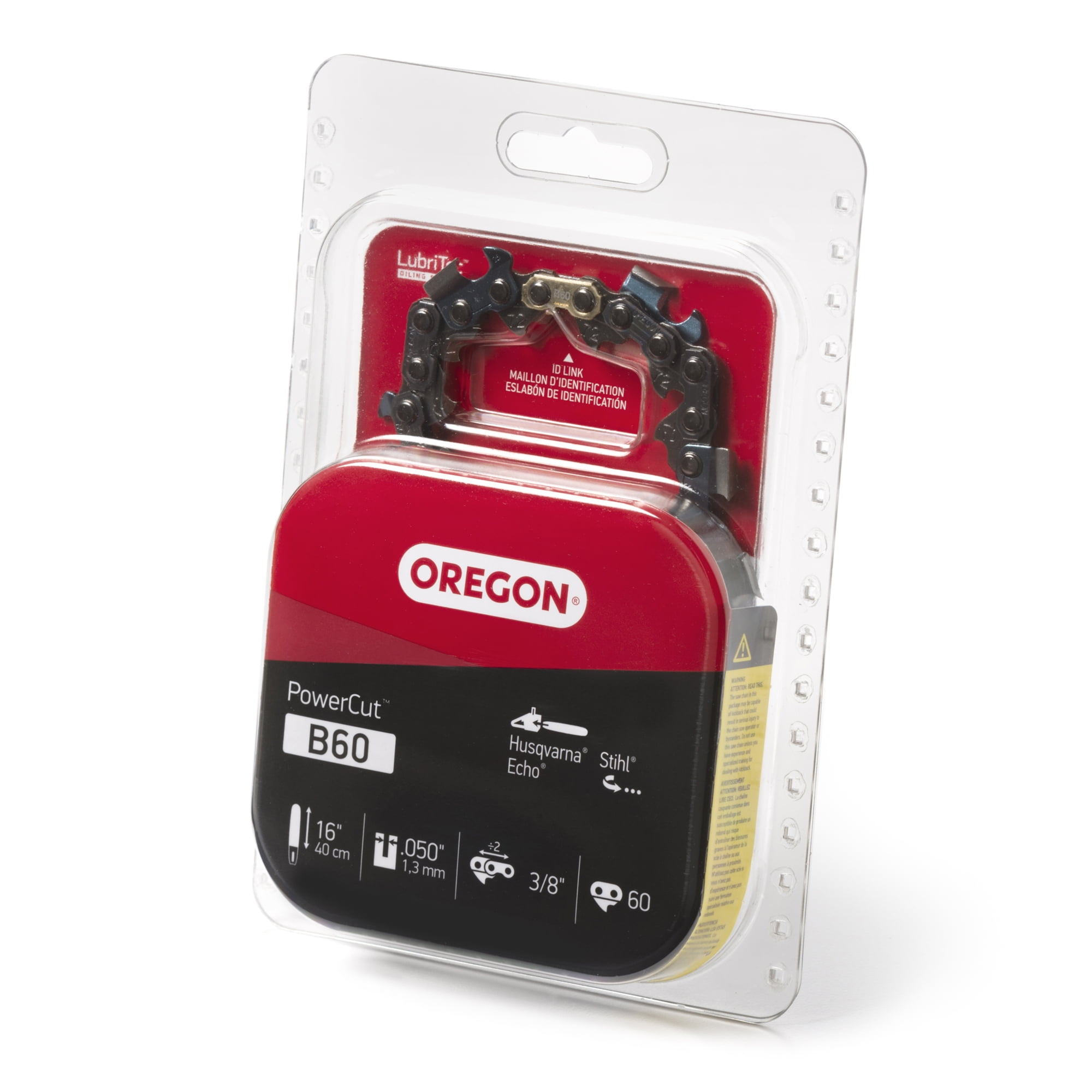 Oregon X-Grind Chainsaw Chain, 3/8in. x 0.050in., Fits 20in. Bar, Model# B70/72LGX070G