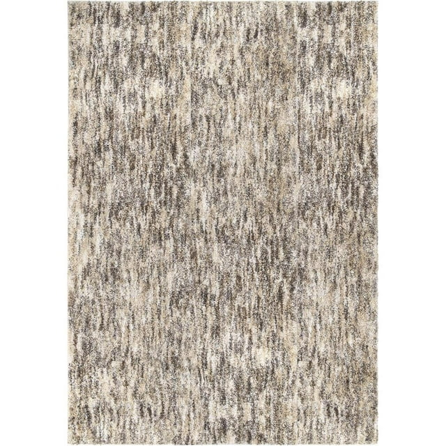 Orian Rugs Next Generation Multi Solid Taupe Grey (7'10" x 10'10")