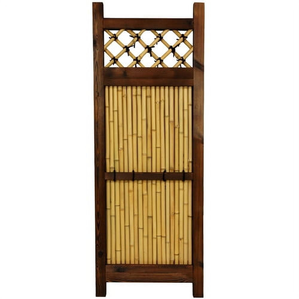 Bayou Breeze North Reading Brown Bamboo Fencing with 1 Panel(s) Included