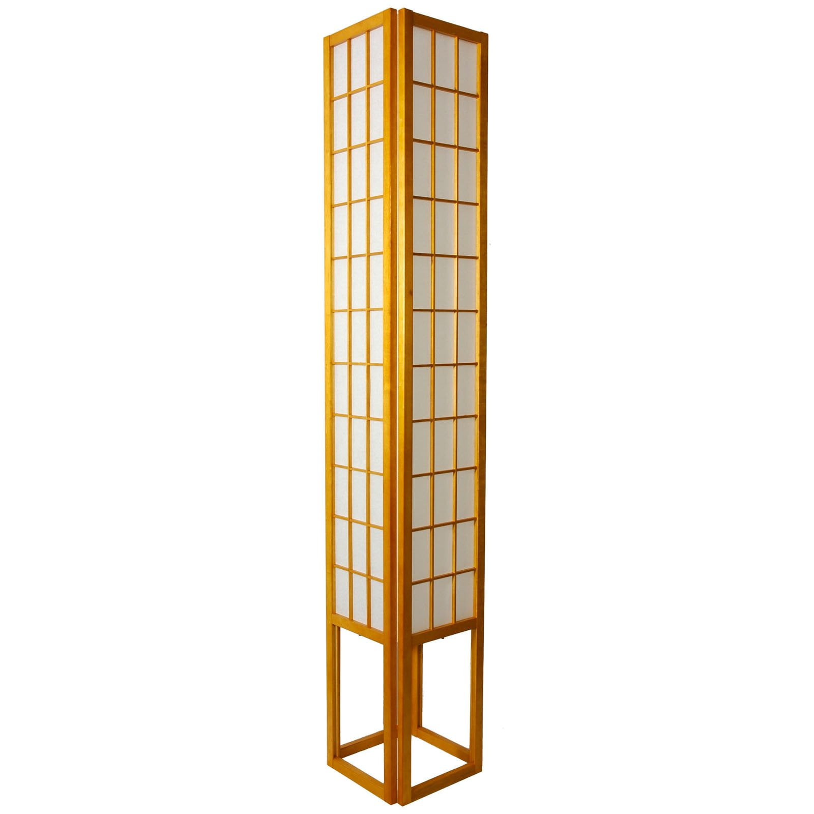 Oriental Furniture 72" Window Pane Shoji Lamp