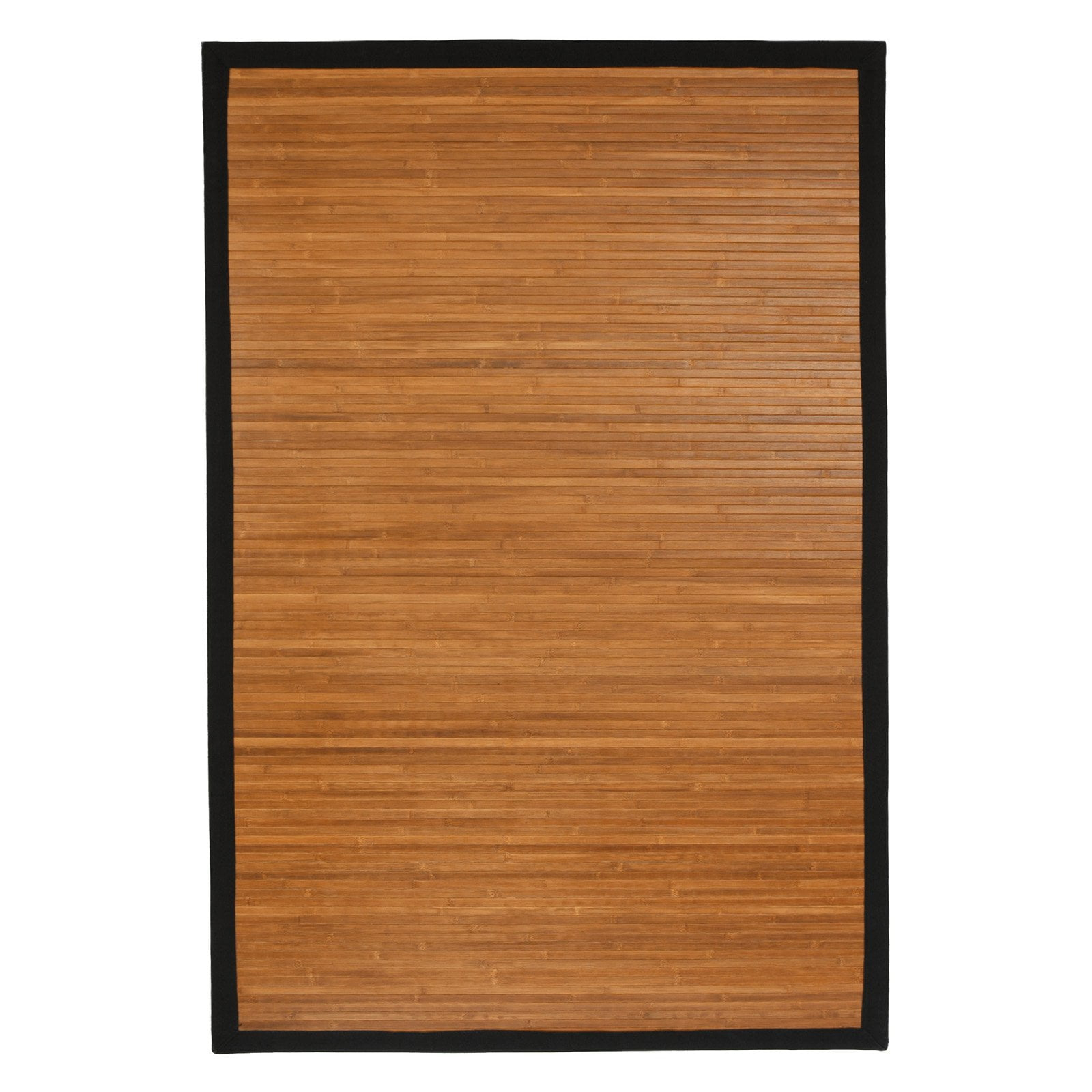 Oriental Furniture Bamboo Rug, Burnt Bamboo, 5x8
