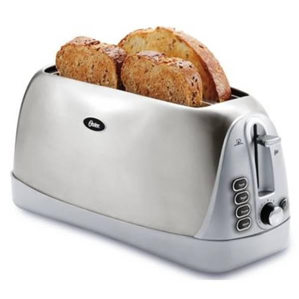 Oster TSSTTR6330-NP Tostadora de 2 Rebanadas Extralarga, Acero Inoxidable
