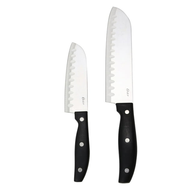Oster Granger 2 Piece Santoku Knife Set