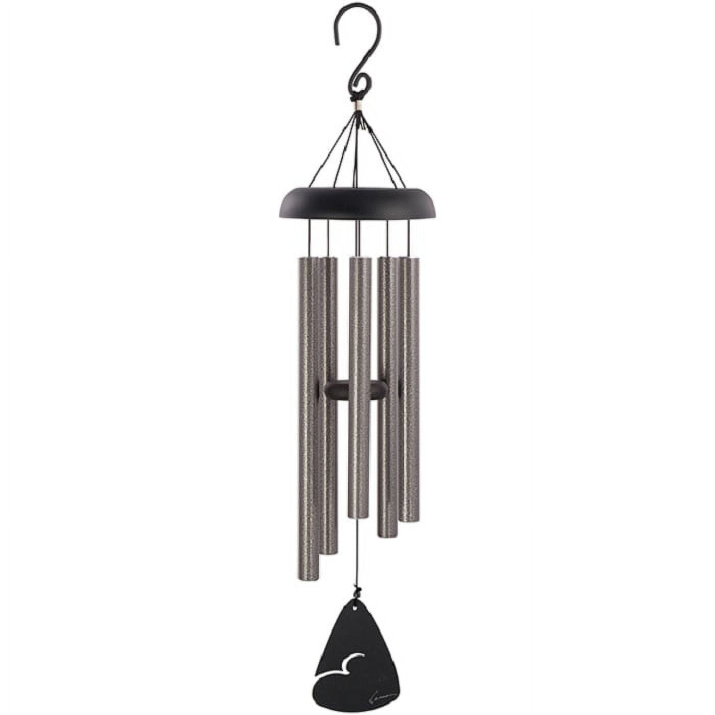 Outdoor Living and Style 30" Black and Gray Signature Chime with Header
