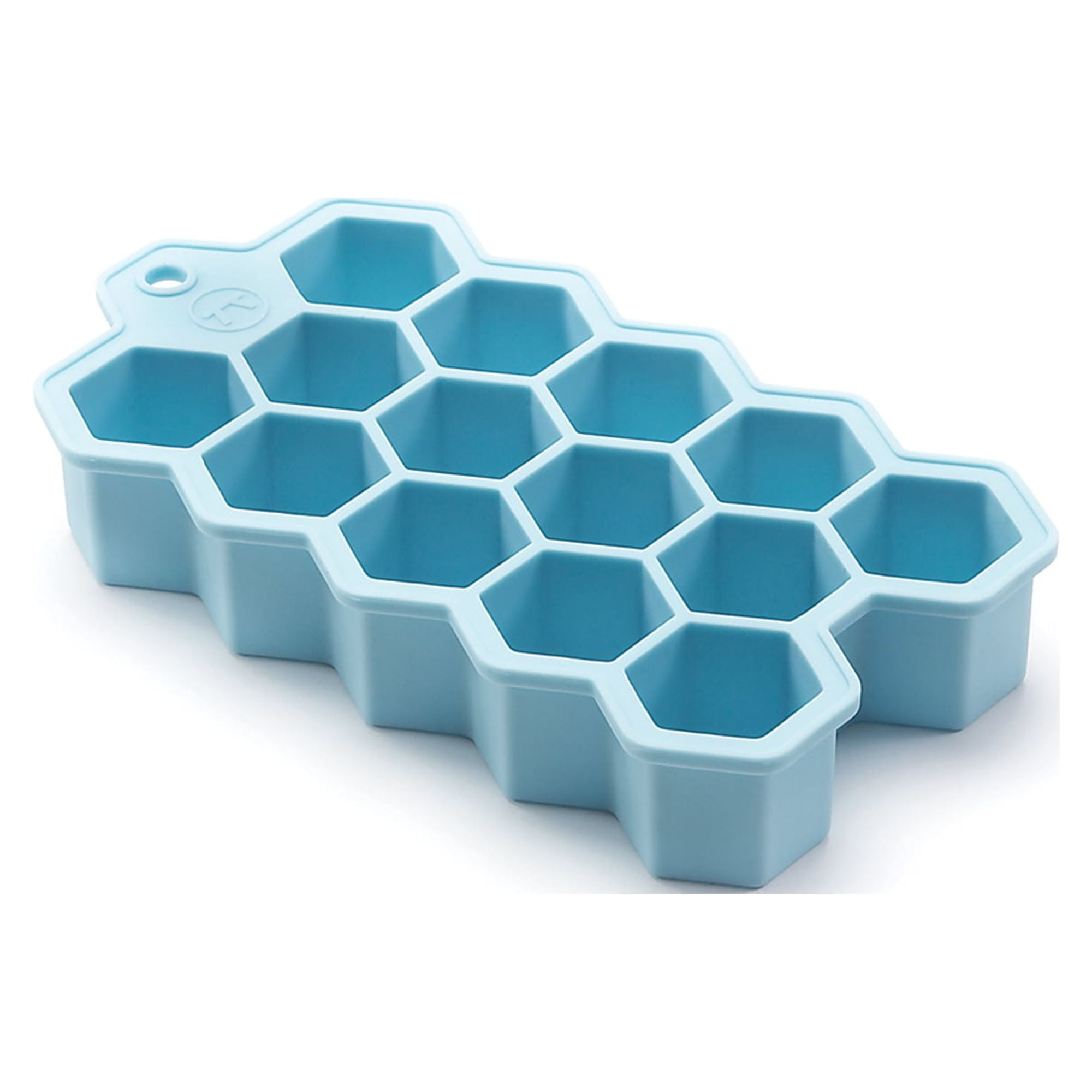 Outset Silicone Hexagon Ice Cube Tray, Large Cubes