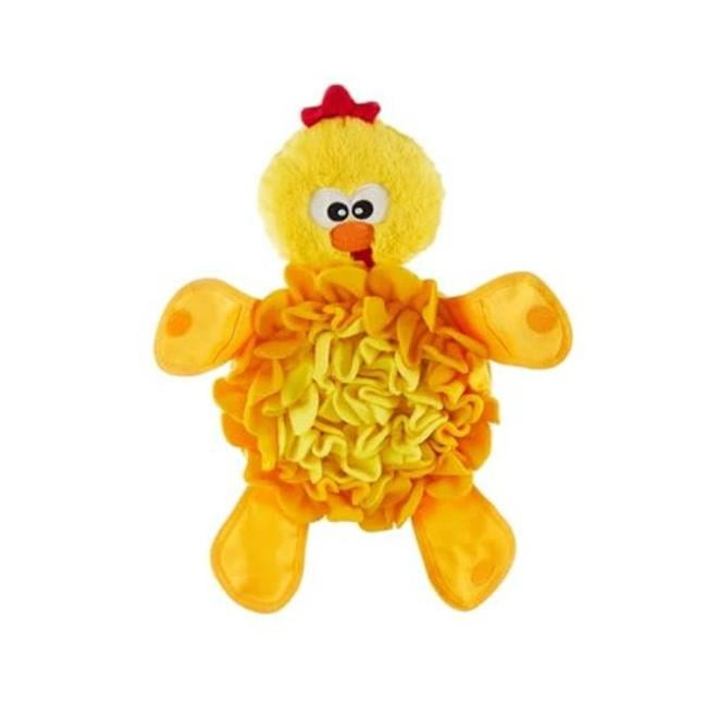 Kyjen 103804 Outward Hound Snuffle Palz Chicken Dog Toy - Large