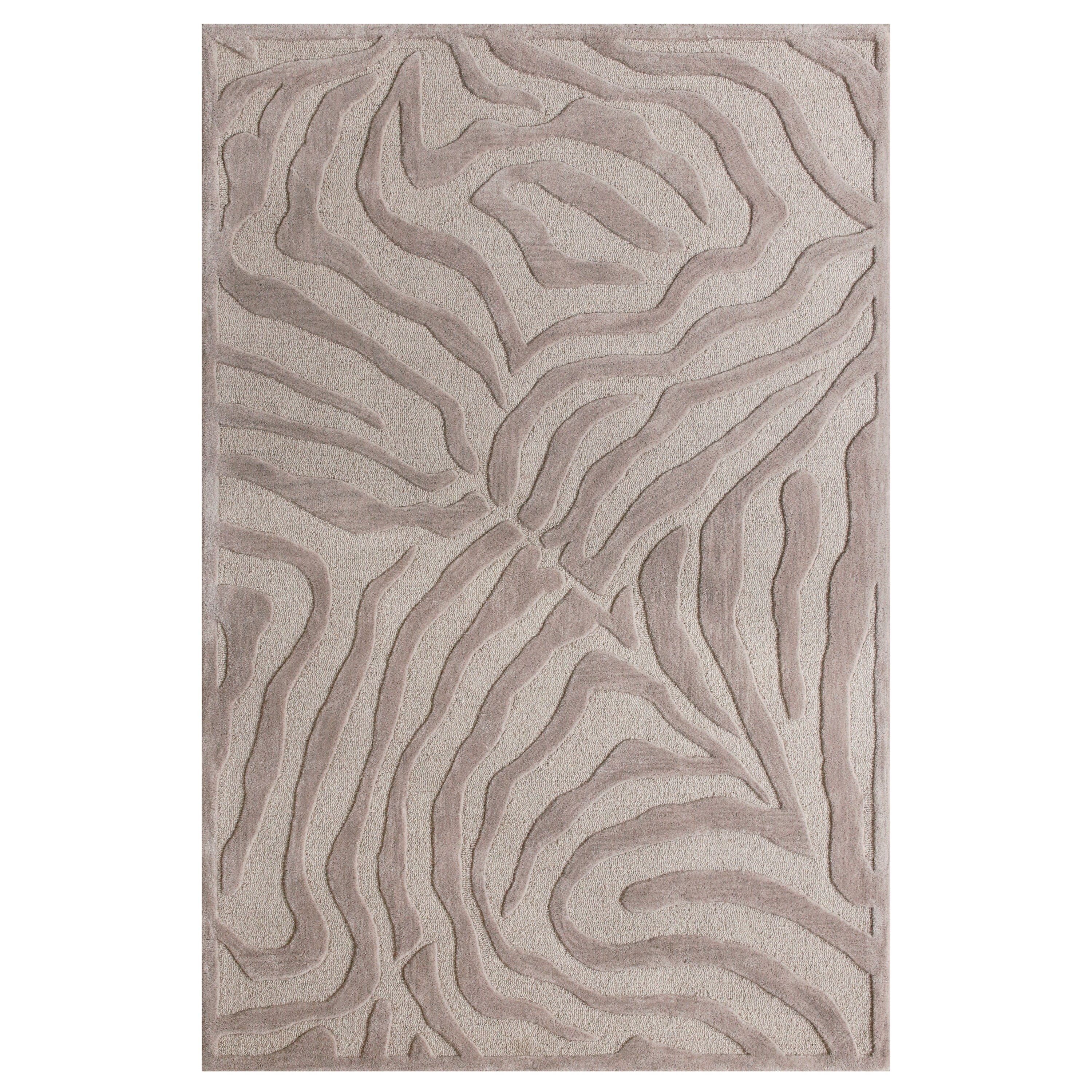 Ox Bay Lodge Animal Love Indoor Printed Fashion Modern Area Rug, Gray