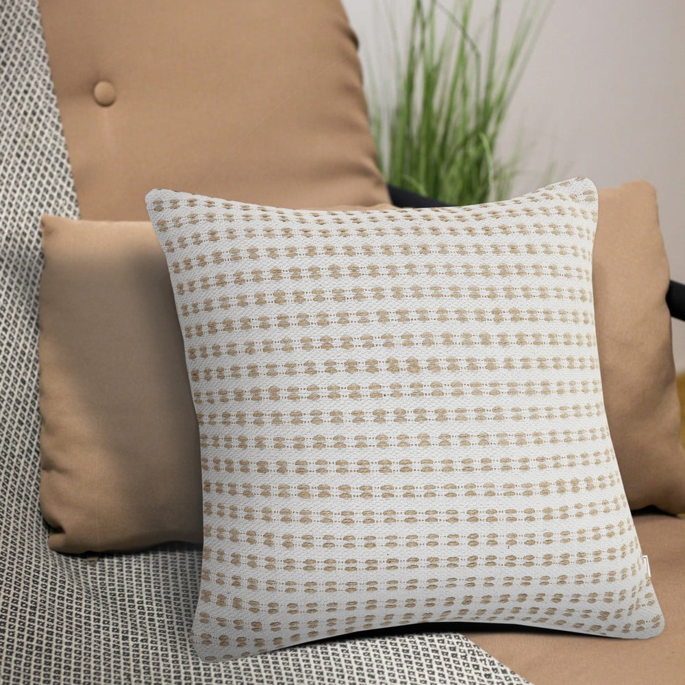 Willow Textured Cotton Throw Pillow