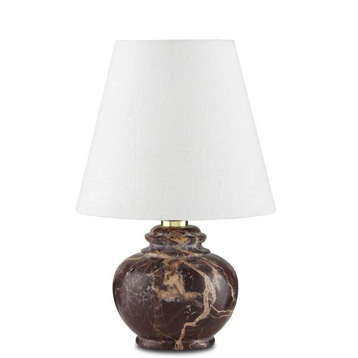Benicio Mini Table Lamp - Brown