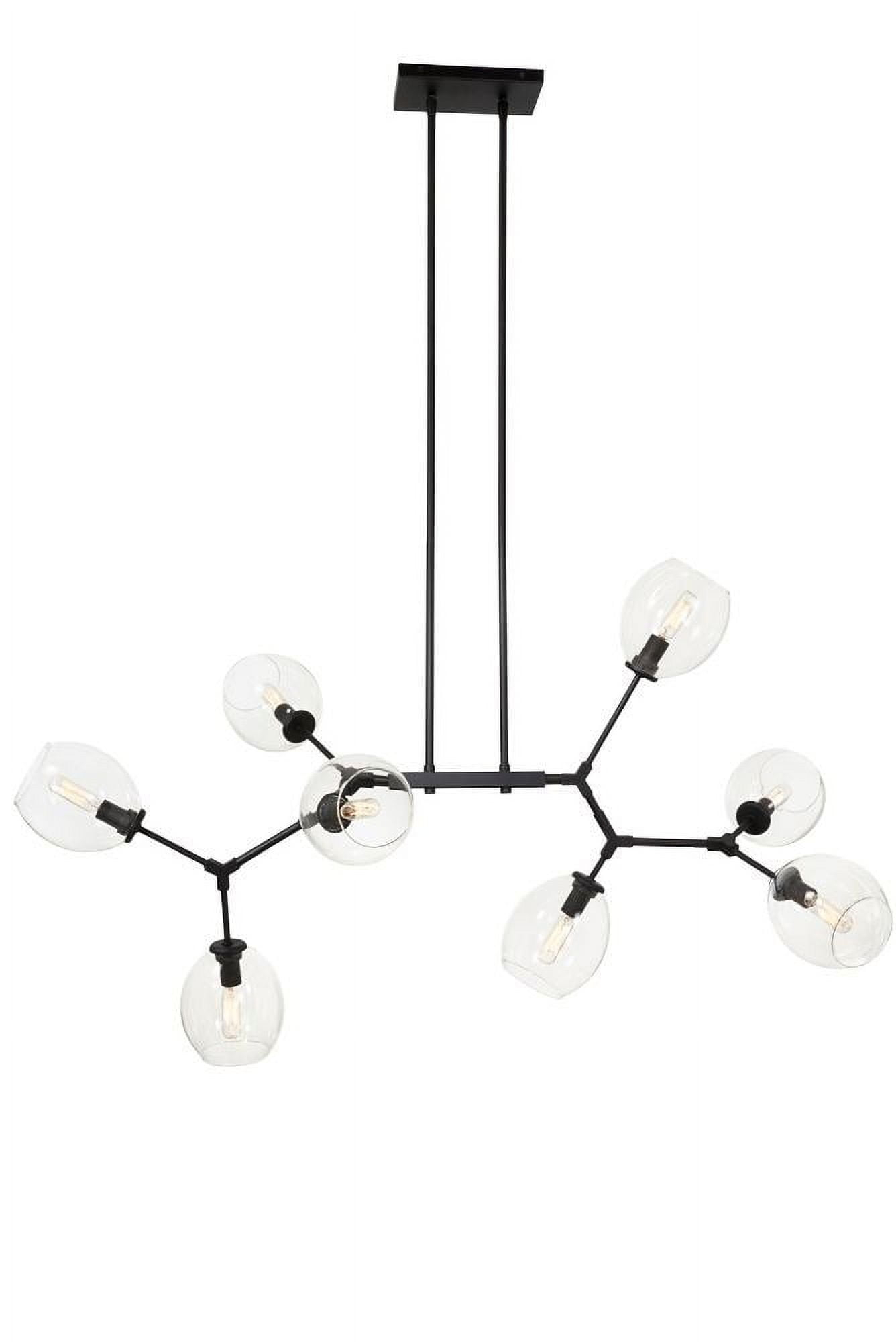 George Kovacs Lighting Nexpo 8 - Light Chandelier in  Coal