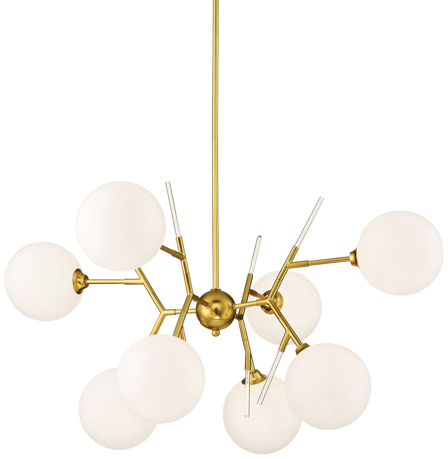 P1488-248-George Kovacs Lighting-8 Light Chandelier-36 Inches Wide by 26 Inches Tall -Traditional Installation