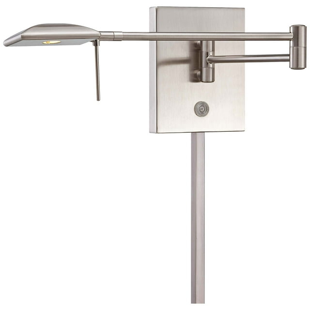 George Kovacs Lighting 1 - Light Swing Arm Lamp in  Brushed Nickel