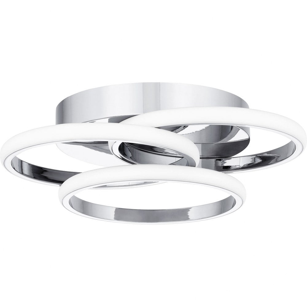 Quoizel Lighting Moonan 1 - Light Flush Mount in  Polished Chrome