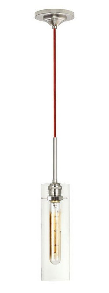 PD310SNRD-Stone Lighting-Kitchen Tubular - One Light Pendant   Kitchen Tubular - One Light Pendant