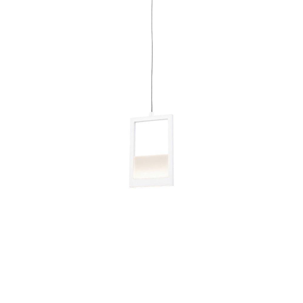 PD31405-WH-Kuzco Lighting-Ratio - 5.13 Inch 11W LED Pendant-White Finish