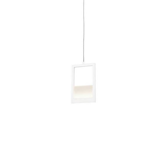PD31405-WH-Kuzco Lighting-Ratio - 5.13 Inch 11W LED Pendant-White Finish