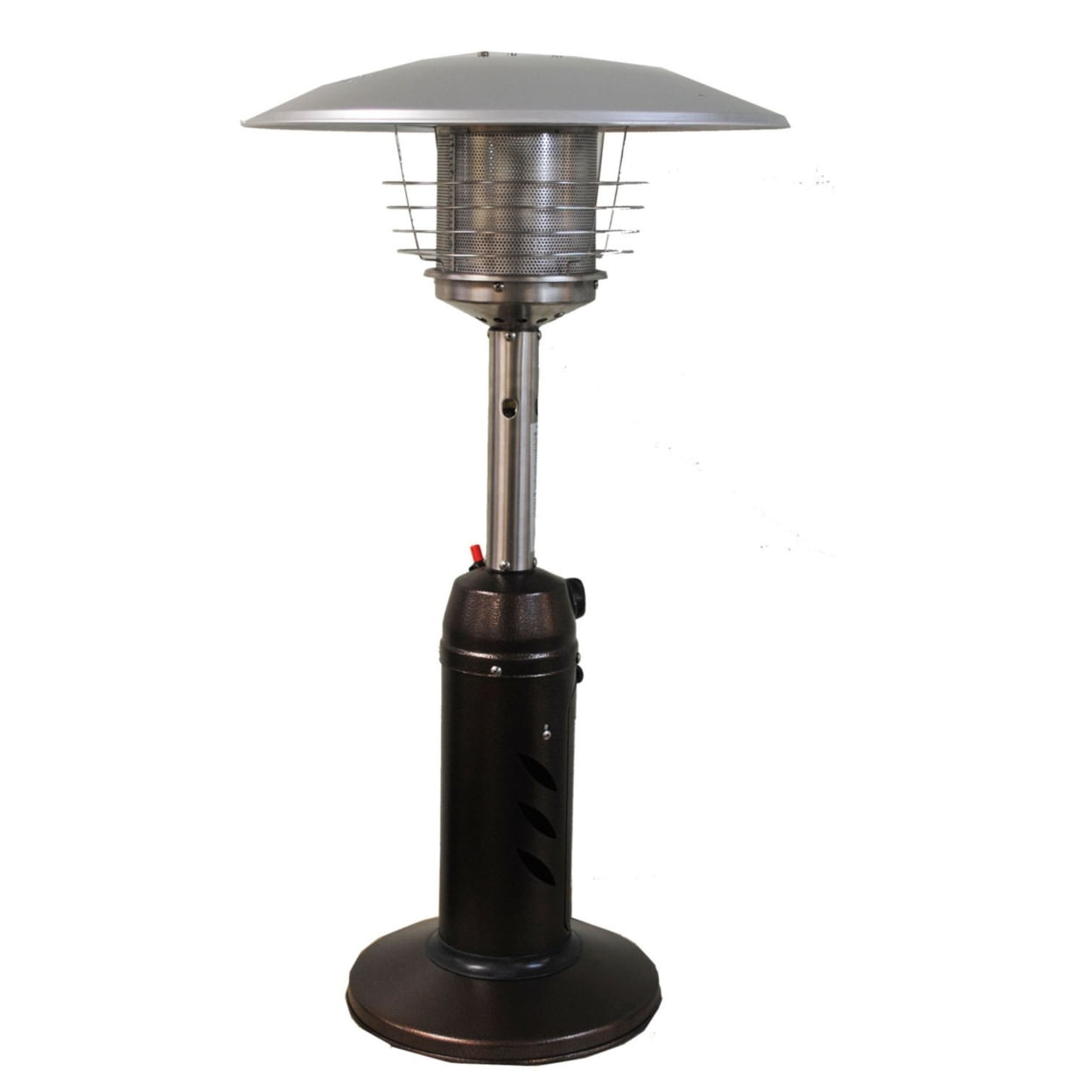 PHRDGH-TT Patio Round Table Top Heater - Golden Hammer Finish