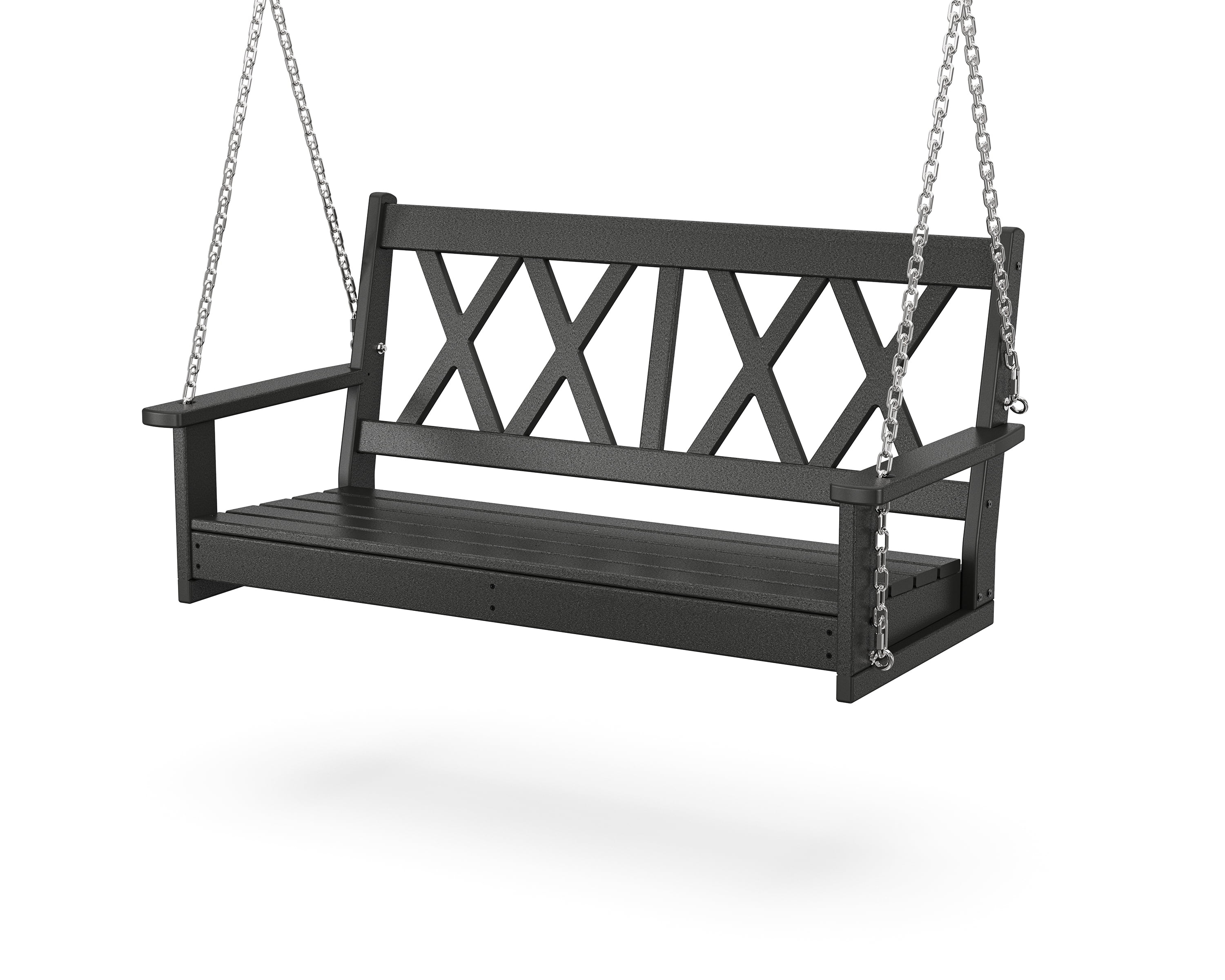 POLYWOOD® Canyon 48” Swing in Black
