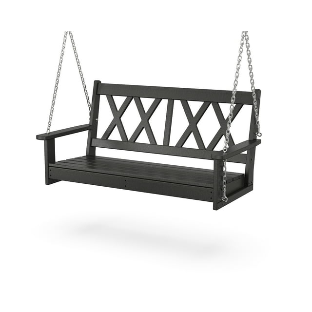 POLYWOOD® Canyon 48” Swing in Black