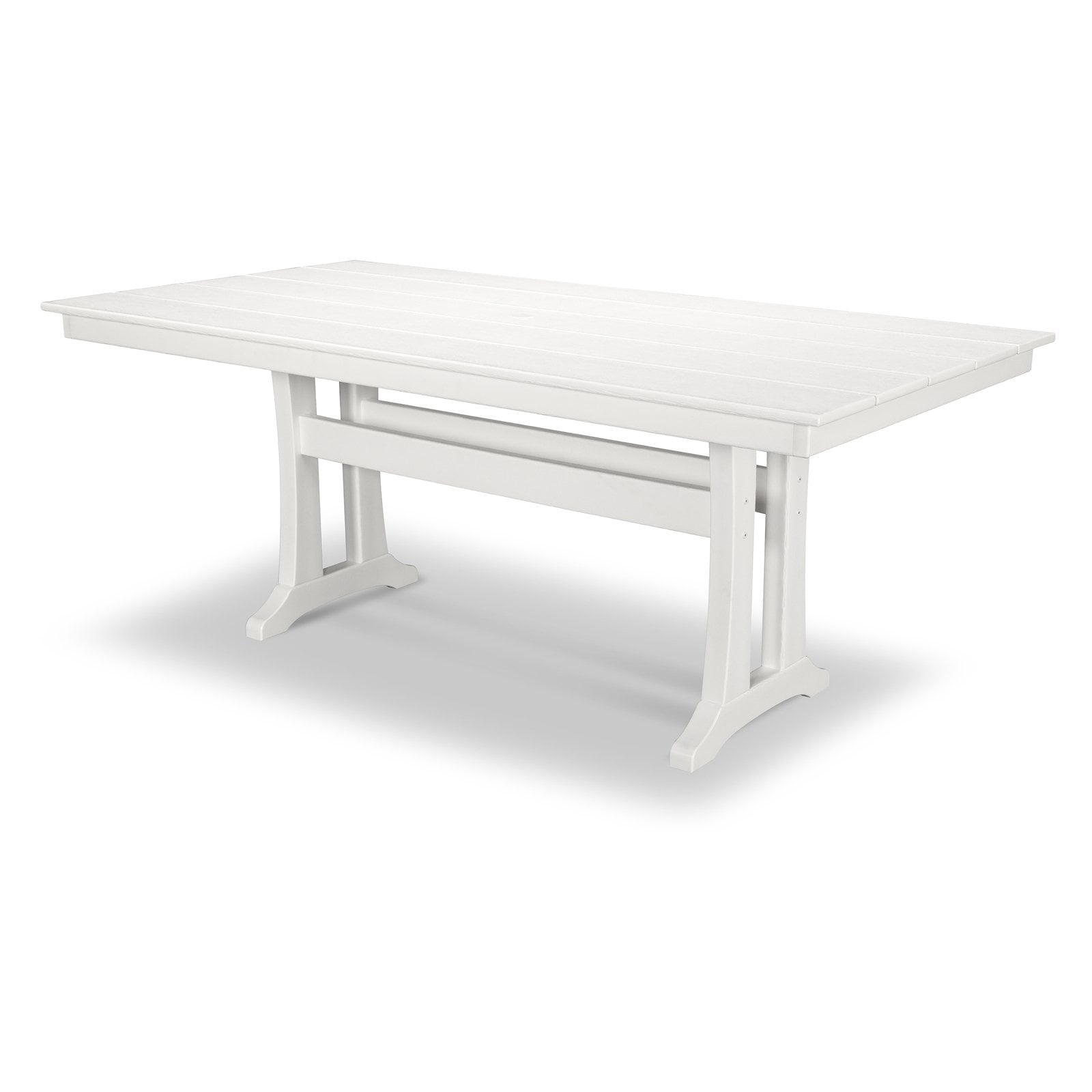Farmhouse Trestle 37.75" x 72.25" Dining Table