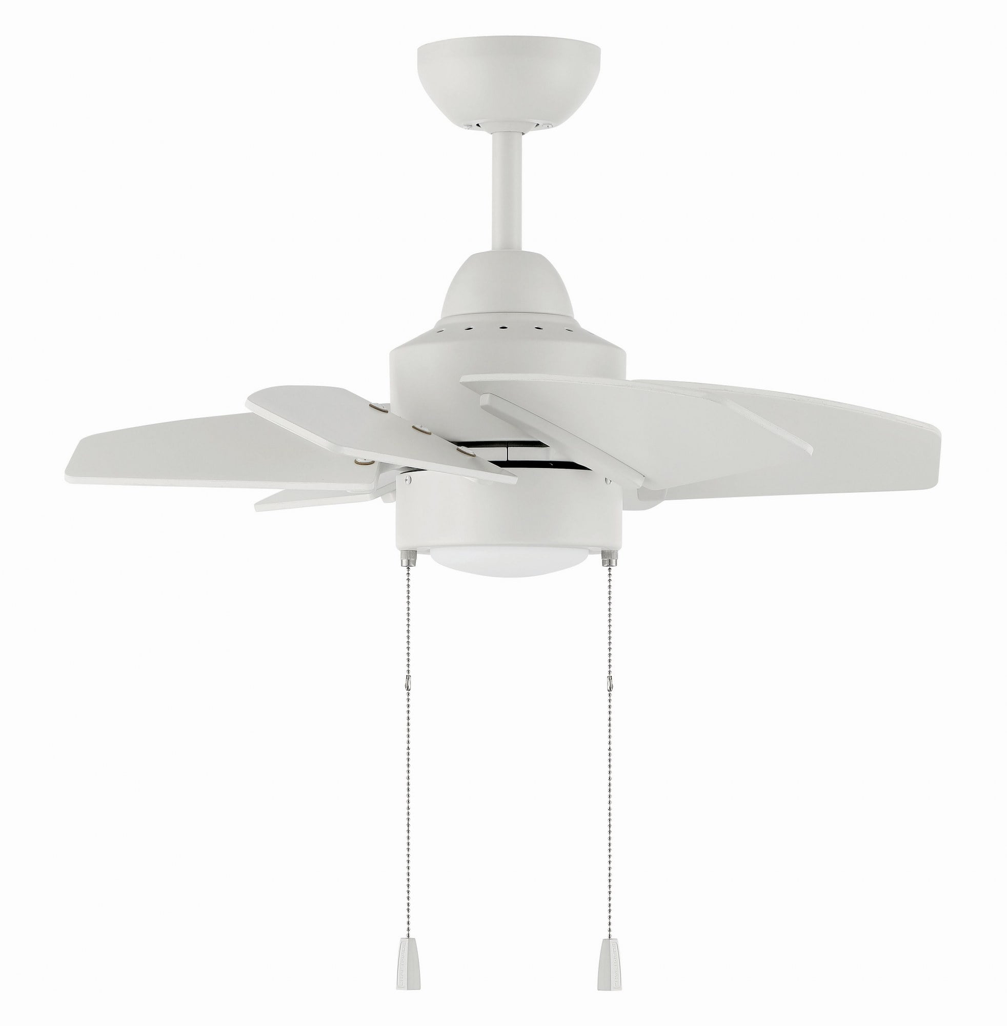 PPT24W6-Craftmade Lighting-Propel II - 6 Blade Ceiling Fan with Light Kit In Contemporary Style-24 Inche Wide