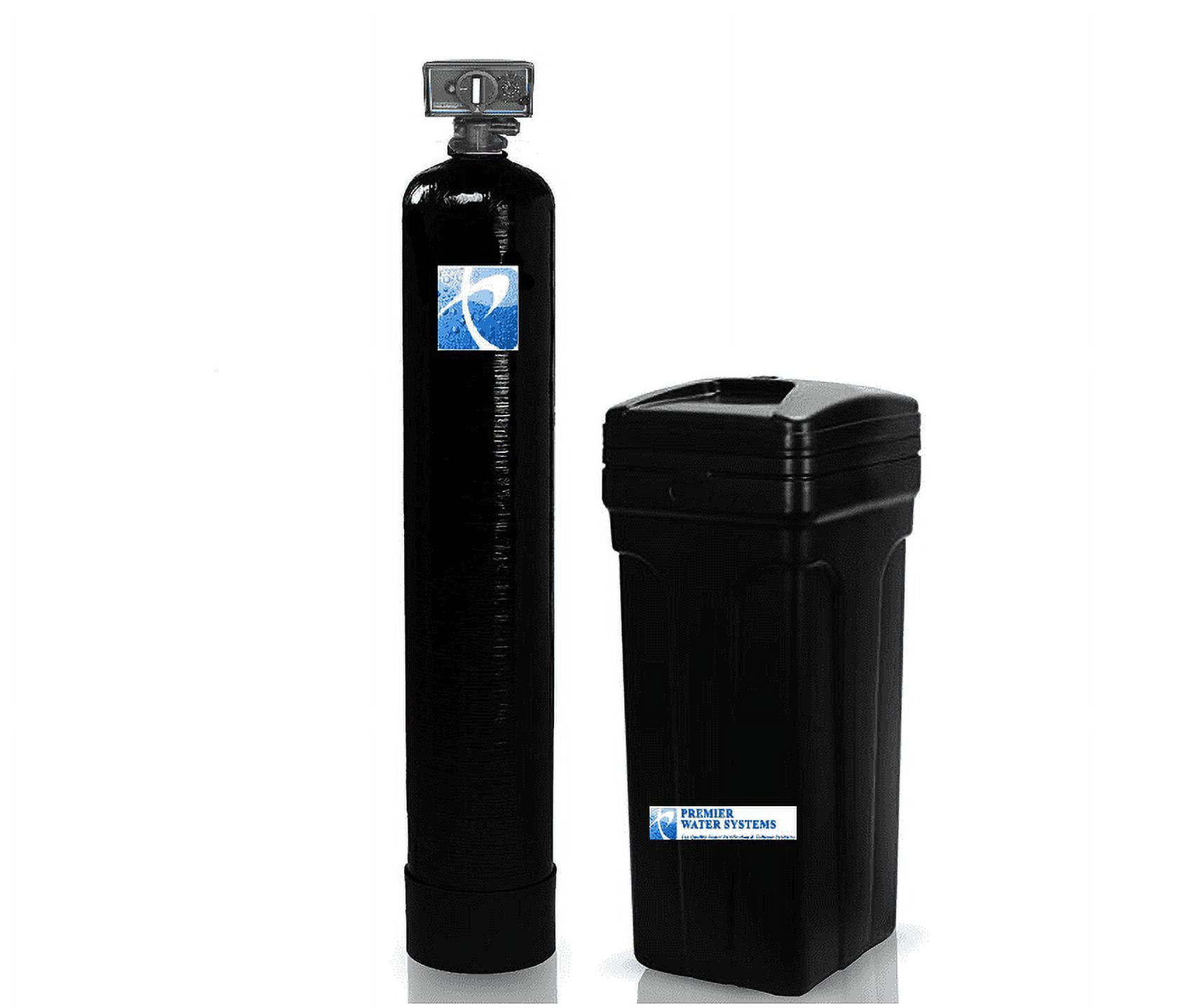 PREMIER FLECK 5600 Whole House Water Softener System | 1.0 cu ft 32,000 Grain (9"x48") 1-3 Person Home