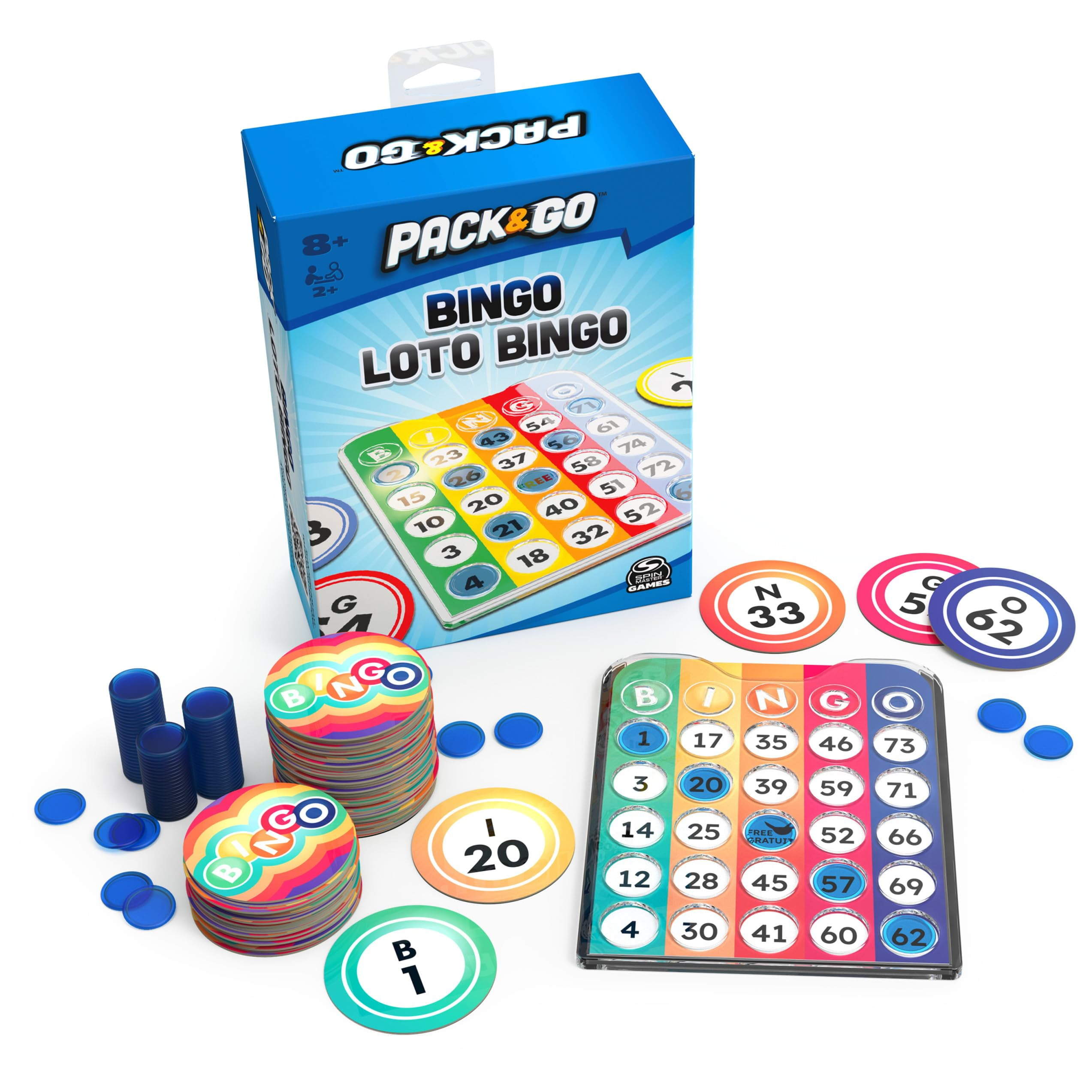 SMGA 6065980 - BINGO SET PACK AND GO