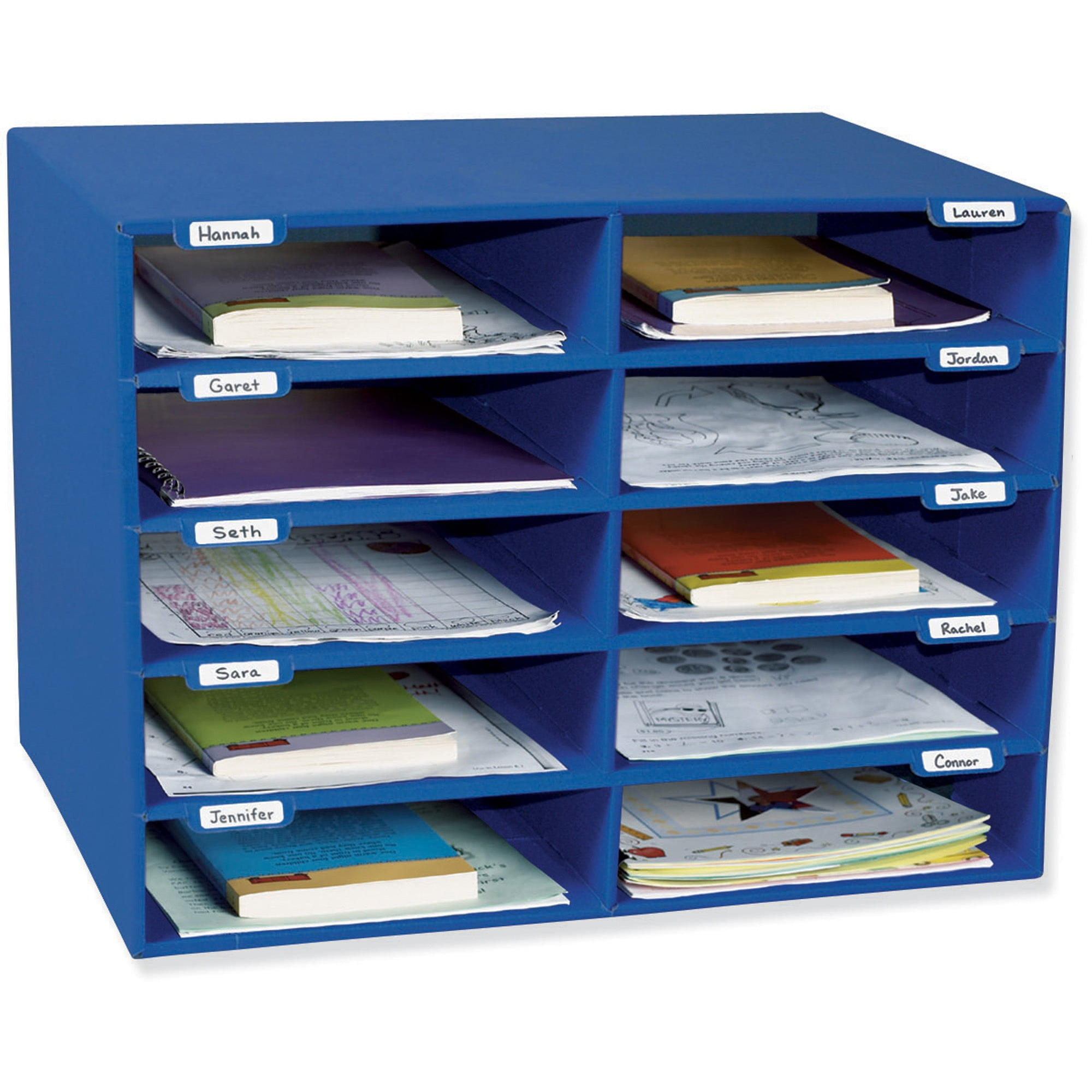 Pacon Corporation Pacon Corporation 10 Compartment Mailroom Table Accessory