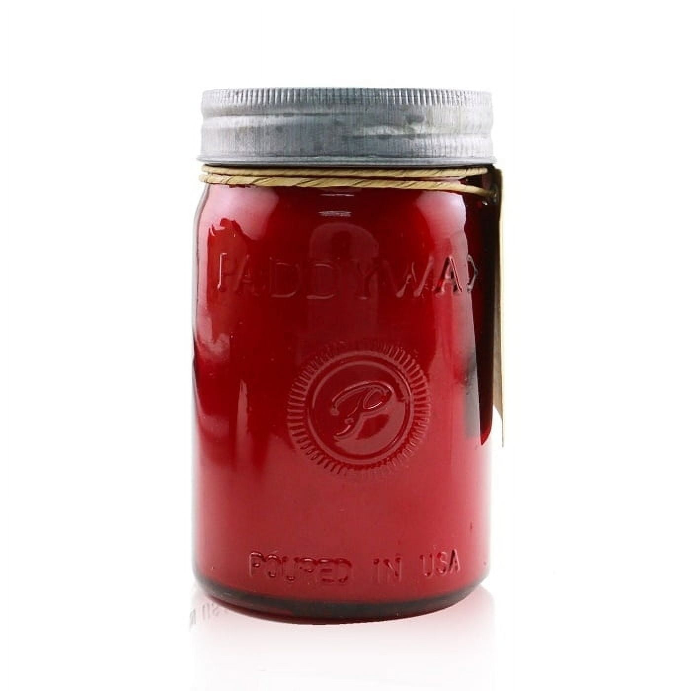 Paddywax Relish 9.5 oz Candle Red Pomegranate And Spruce Collection Large Jar