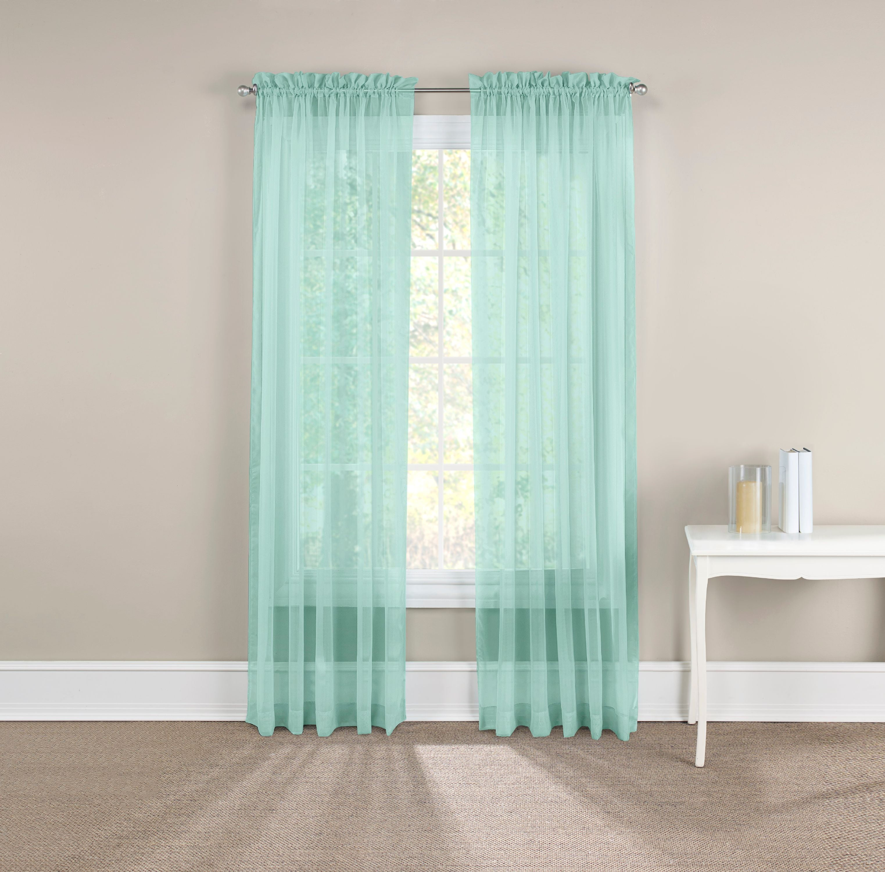 Pairs to Go™ Victoria Voile curtain panel pair
