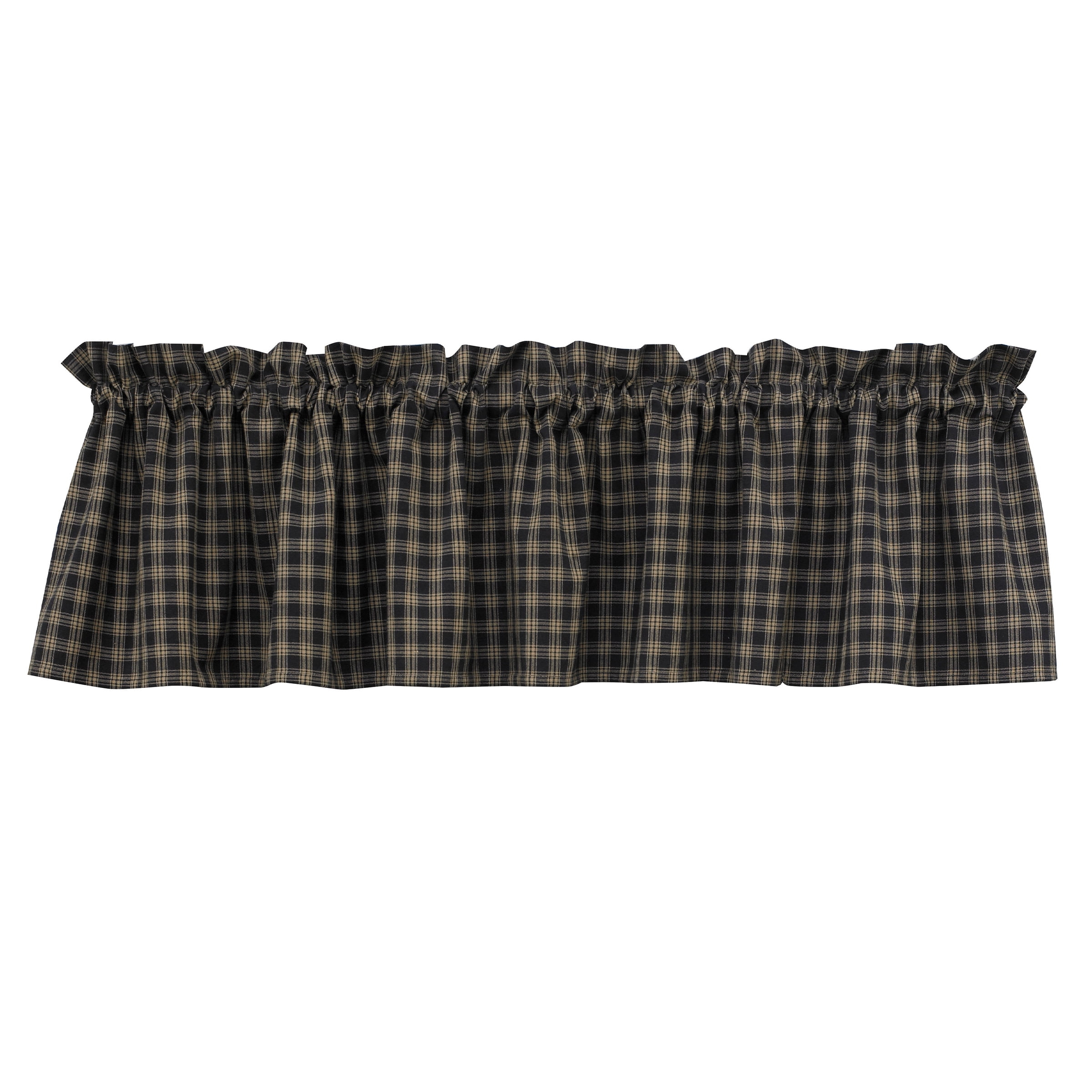 Park Designs Sturbridge Black Valance 14''L