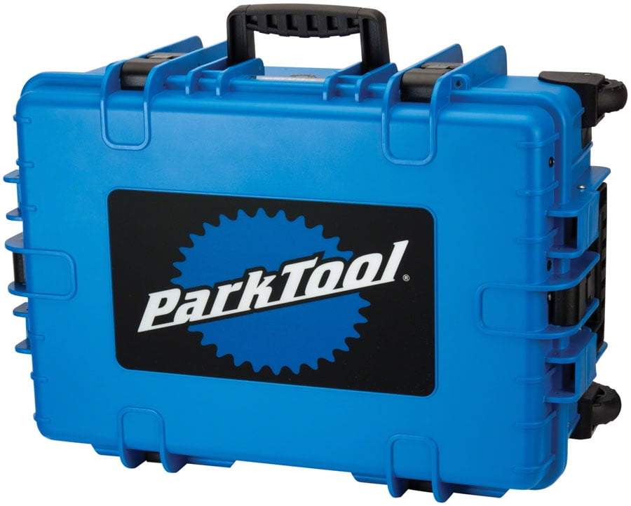 Park Tool BX-3 Rolling Big Blue Box for Bicycle Service Tools Extendable Handle