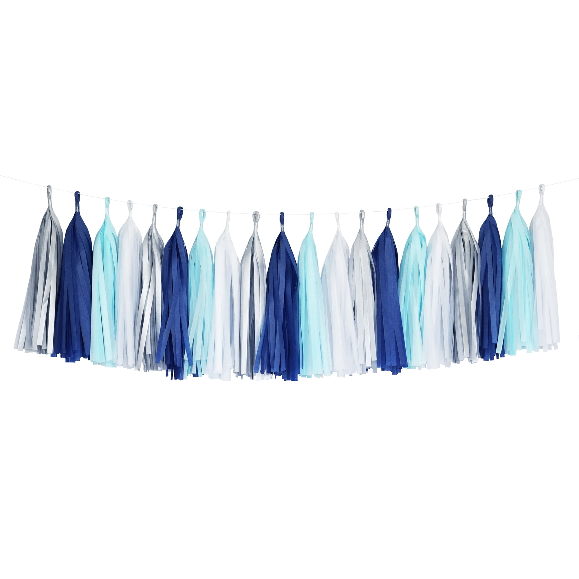 Party N Beyond Decoration Tissue Paper Tassel Artificial Garland