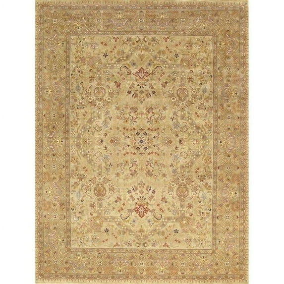 Pasargad Home Baku Collection Hand-Knotted Wool Area Rug  9' 0" X 17' 11"