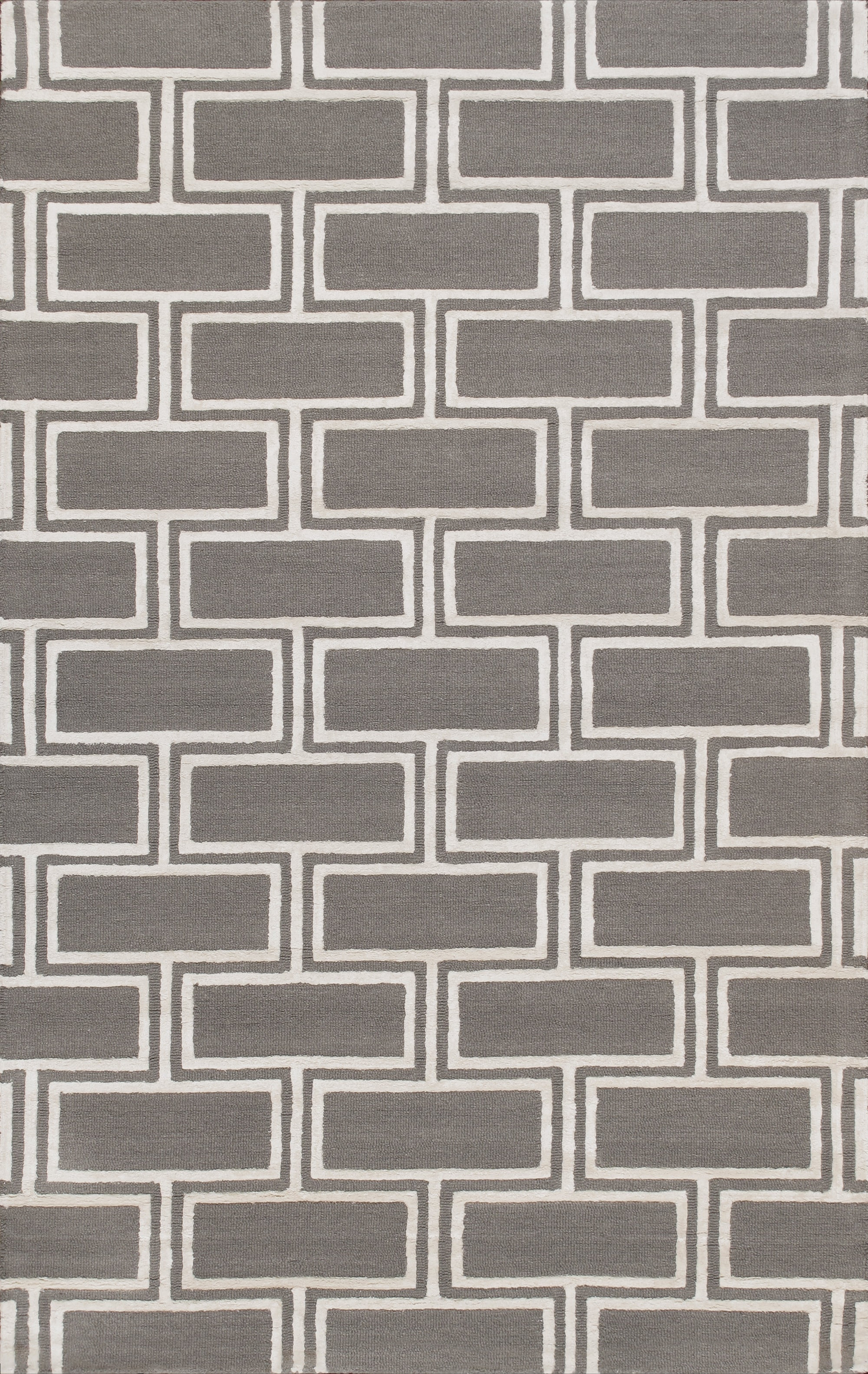 Pasargad Hand Tufted Viscose Geometric Rug