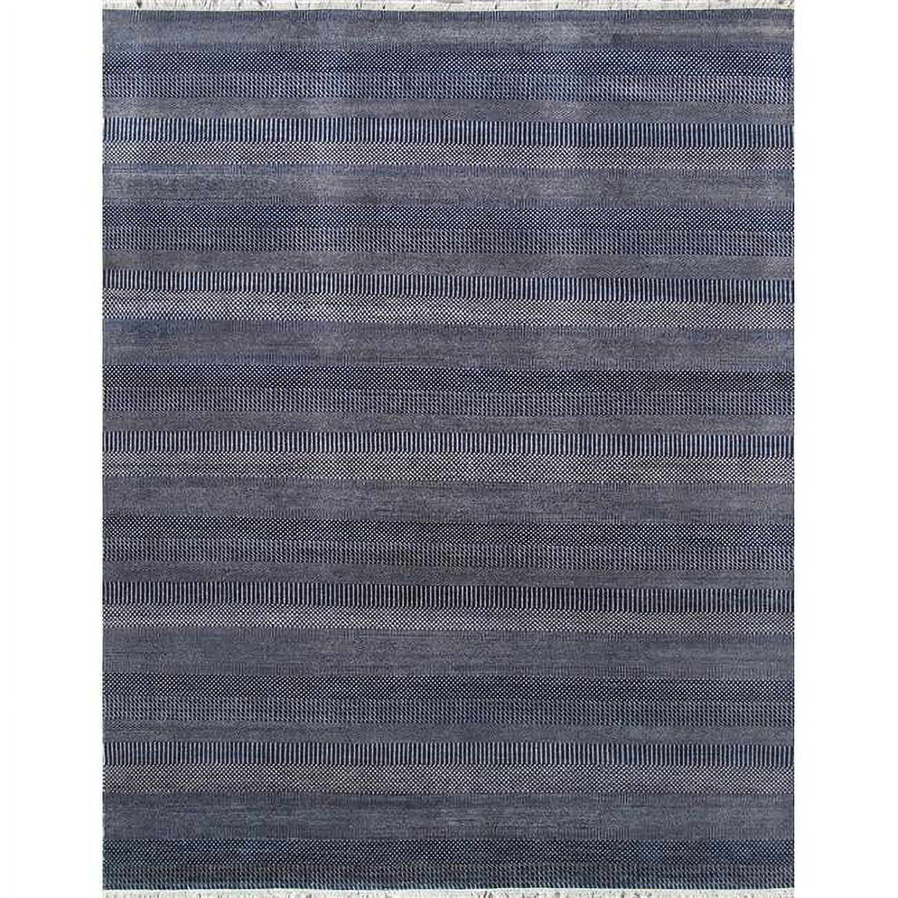 Pasargad Home Transitiona Collection Hand-Kontted Silk & Wool Area Rug- 4' 1" X 6' 3"