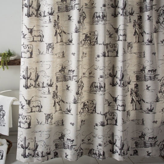 Paseo Road by Hiend Ranch Life Shower Curtain