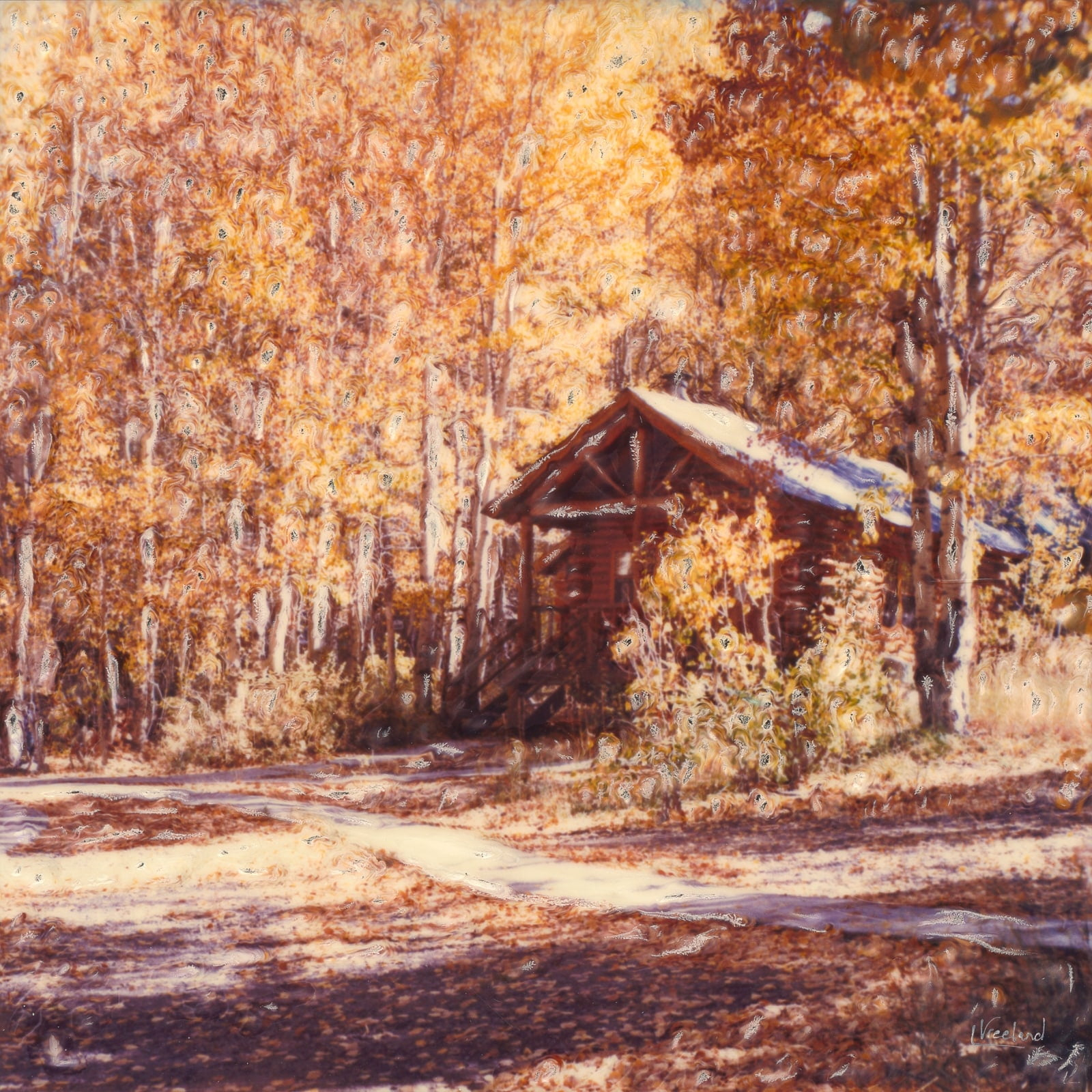 Passing By Indoor/Outdoor Art - Multi-color
