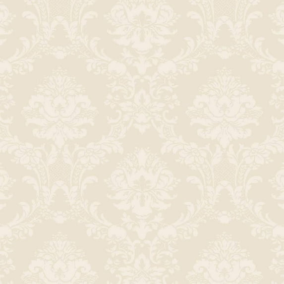 Patton Wallcovering Document Damask Wallpaper
