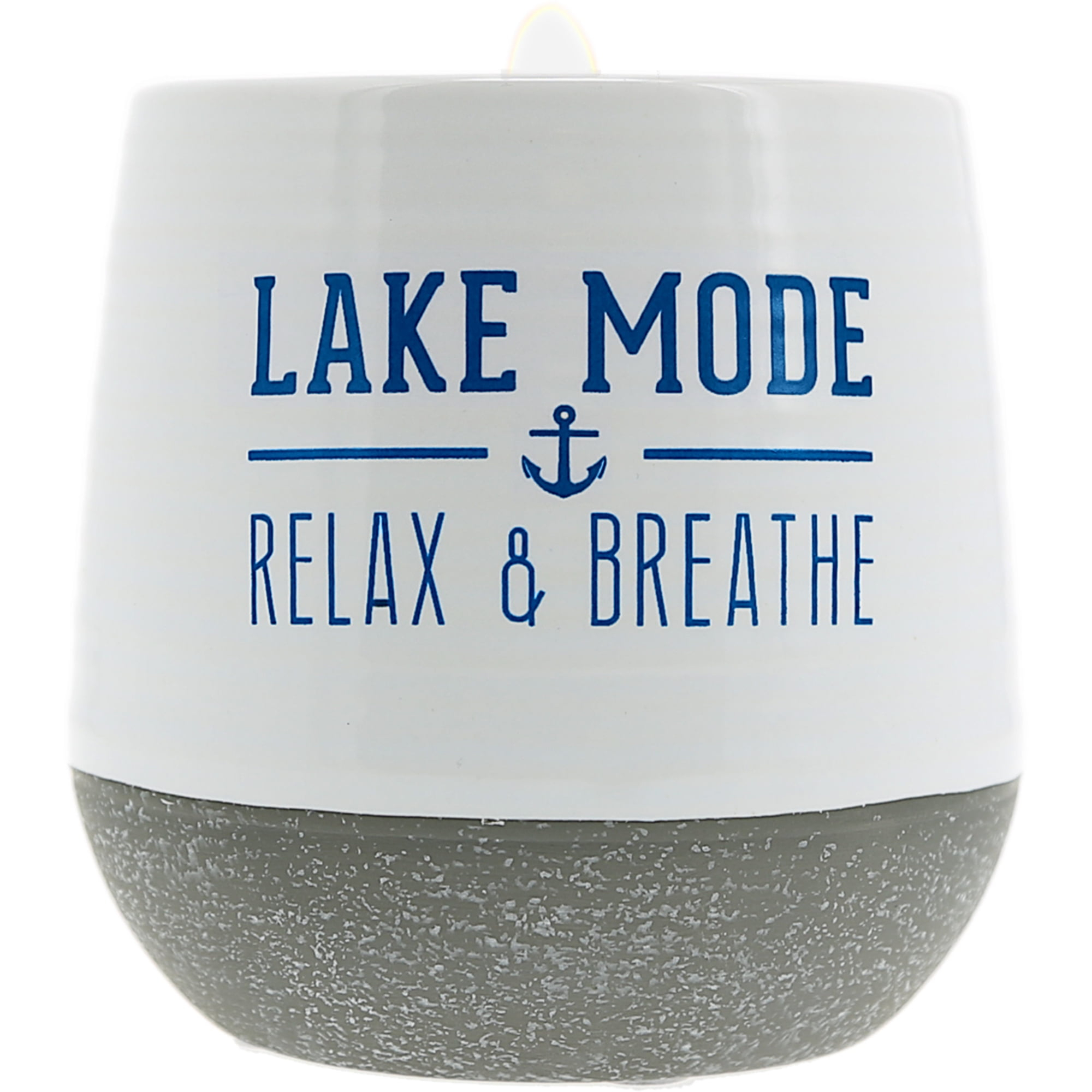 Pavilion - Lake Mode - 11 oz Wax Reveal Secret Surprise Message Single-Wick Jasmine Scented Candle Lake Boat Lover Friend Gift Cottage Water Front Housewarming Present