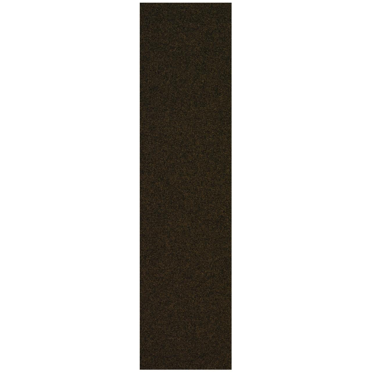 Foss Floors Mocha 36'’ x 9’' Peel and Stick Accent Indoor/Outdoor Carpet Tile Plank 8 Piece