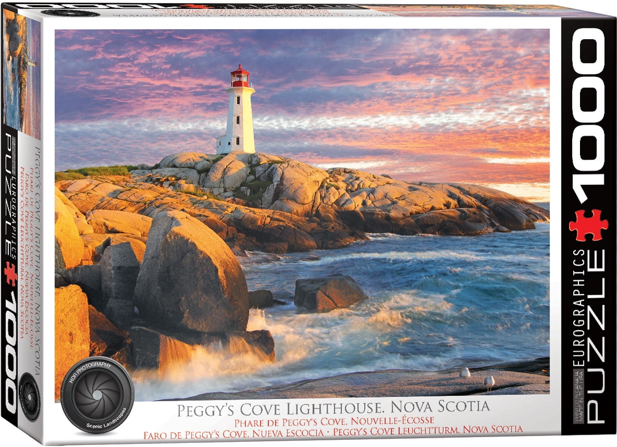 Peggy's Cove Lighthouse 1000-Piece Puzle
